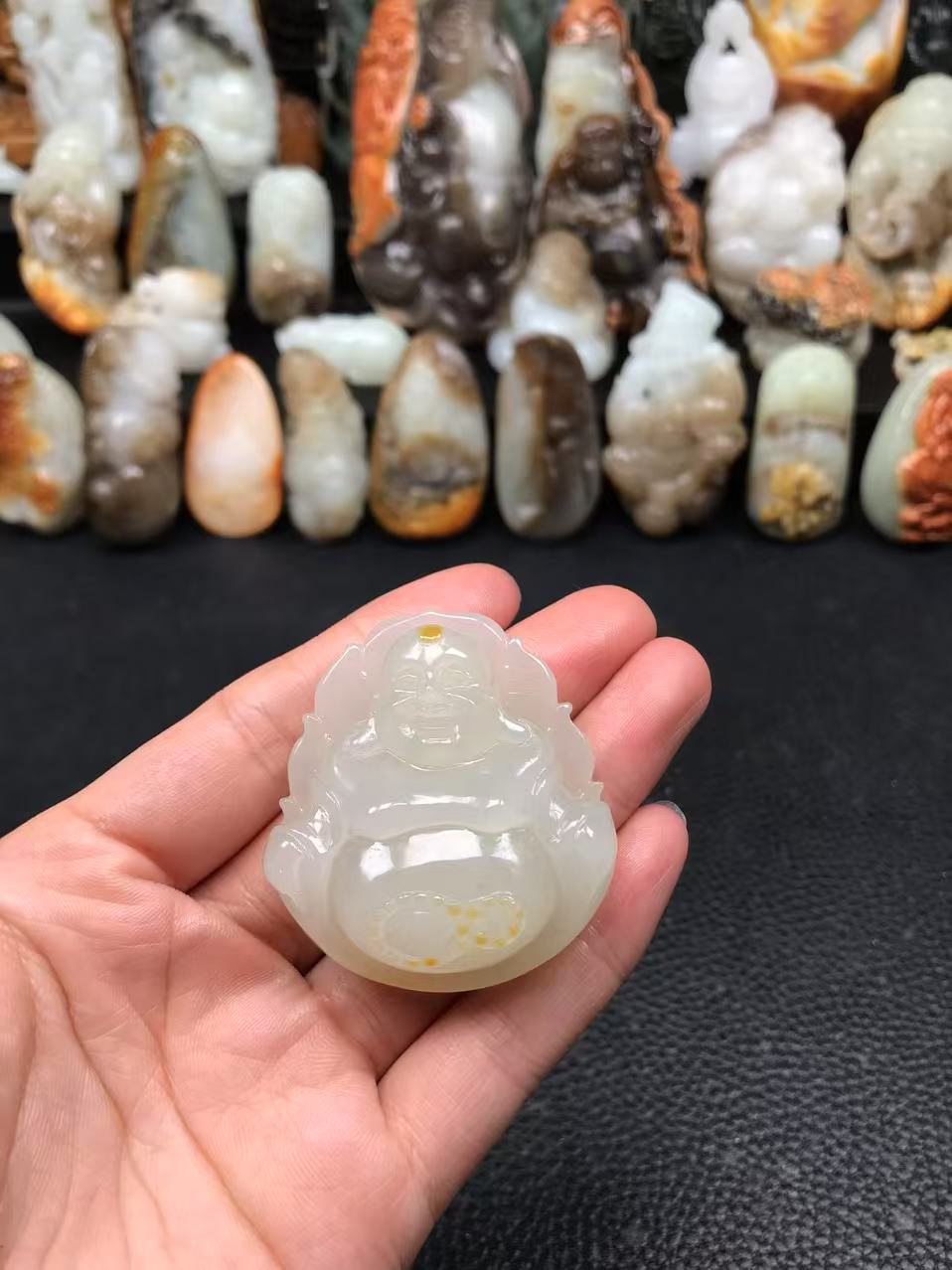 和田玉佛，实物漂亮
