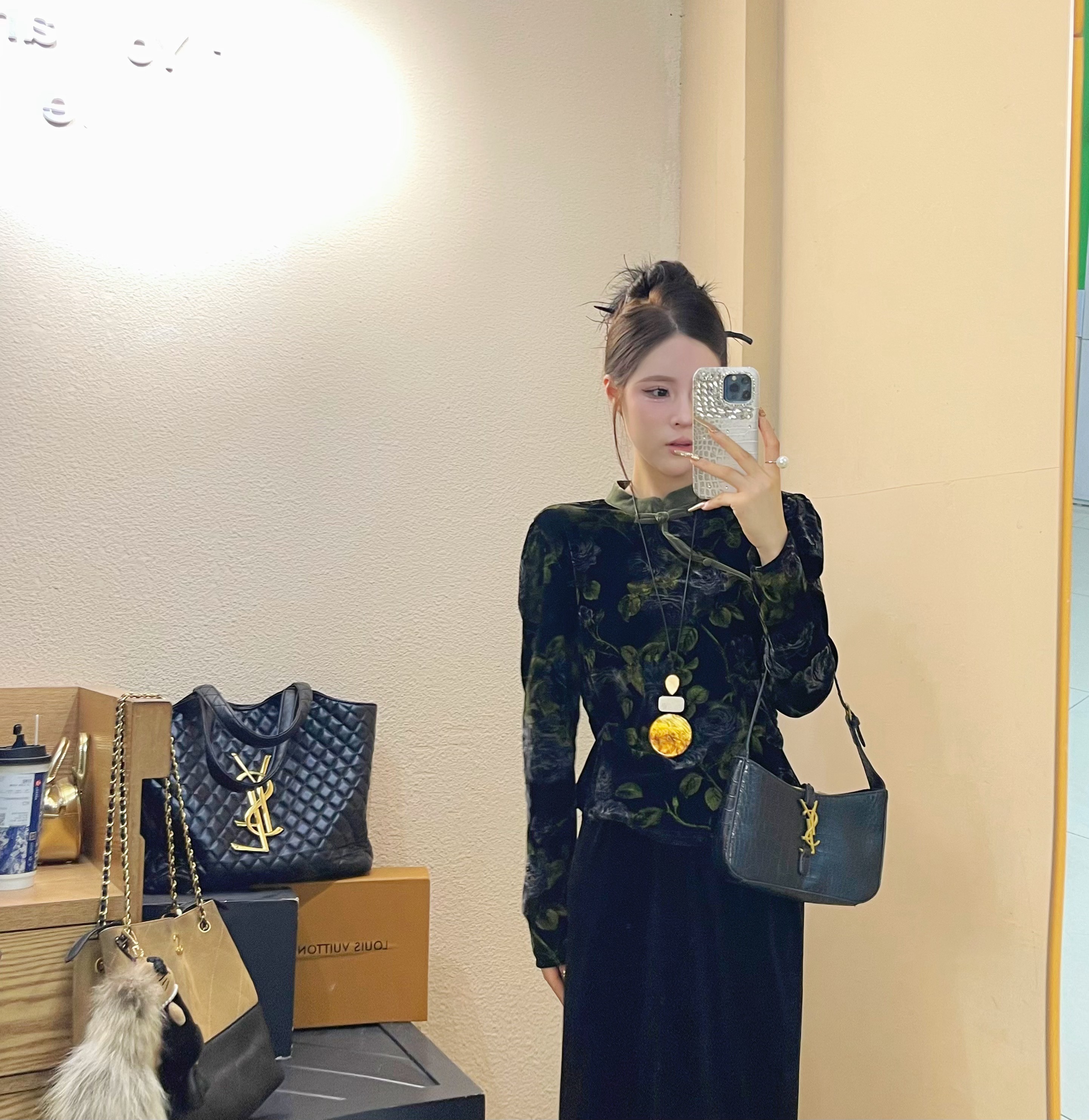 {定制}复古国风盘扣衬衫秋季新款高级感洋气百搭气质轻奢小众休闲