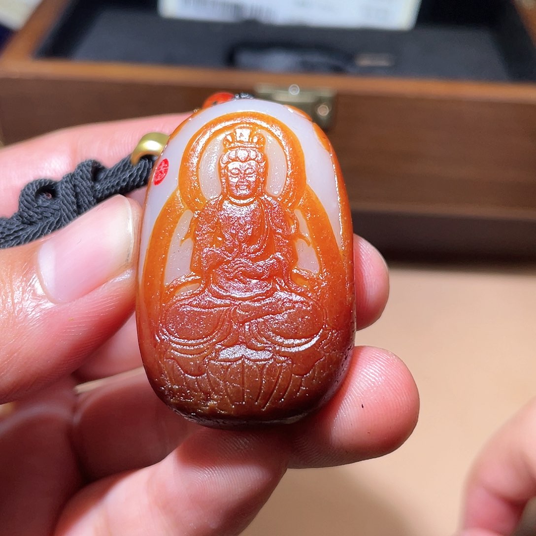 和田玉颈饰未镶嵌A7