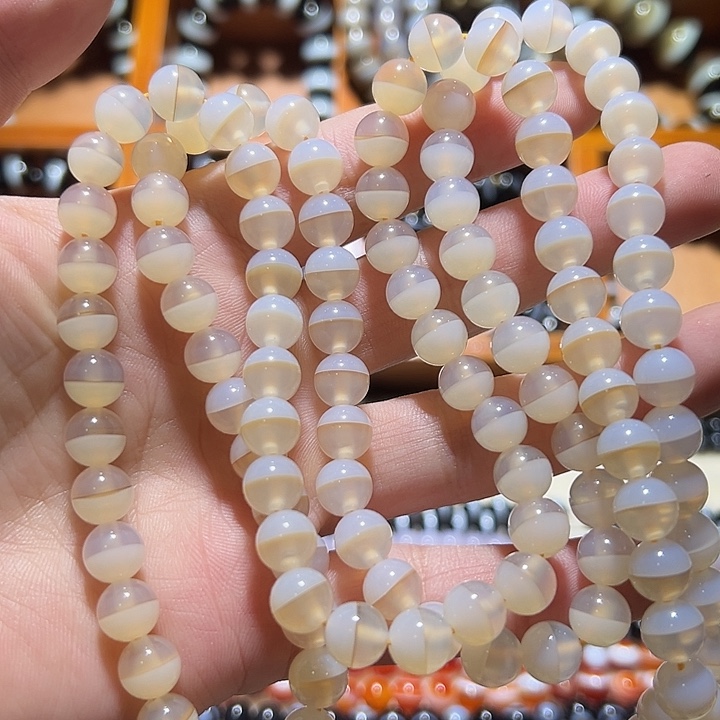 玛瑙/玉髓未镶嵌手串