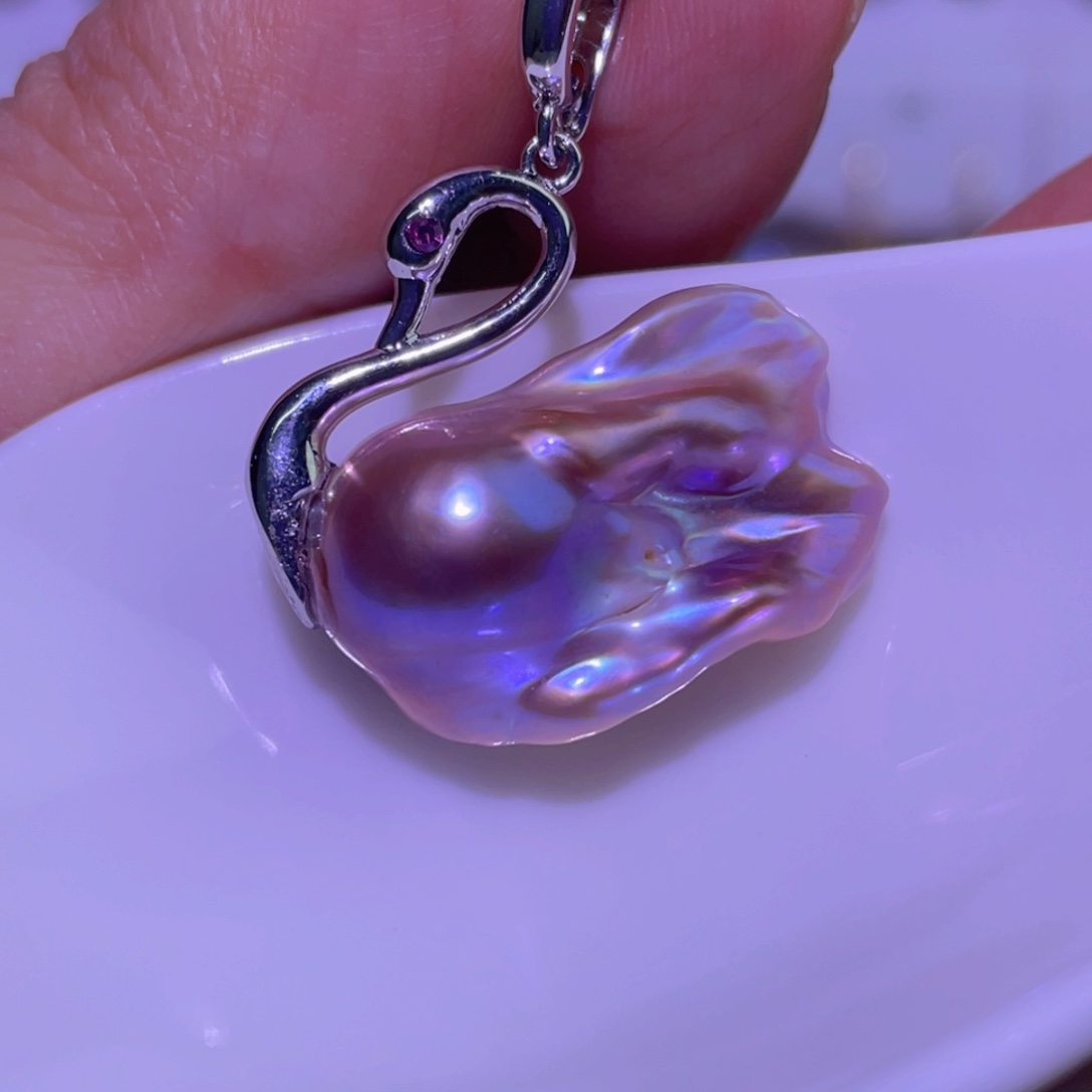 天然淡水珍珠吊坠淡水珍珠未镶嵌