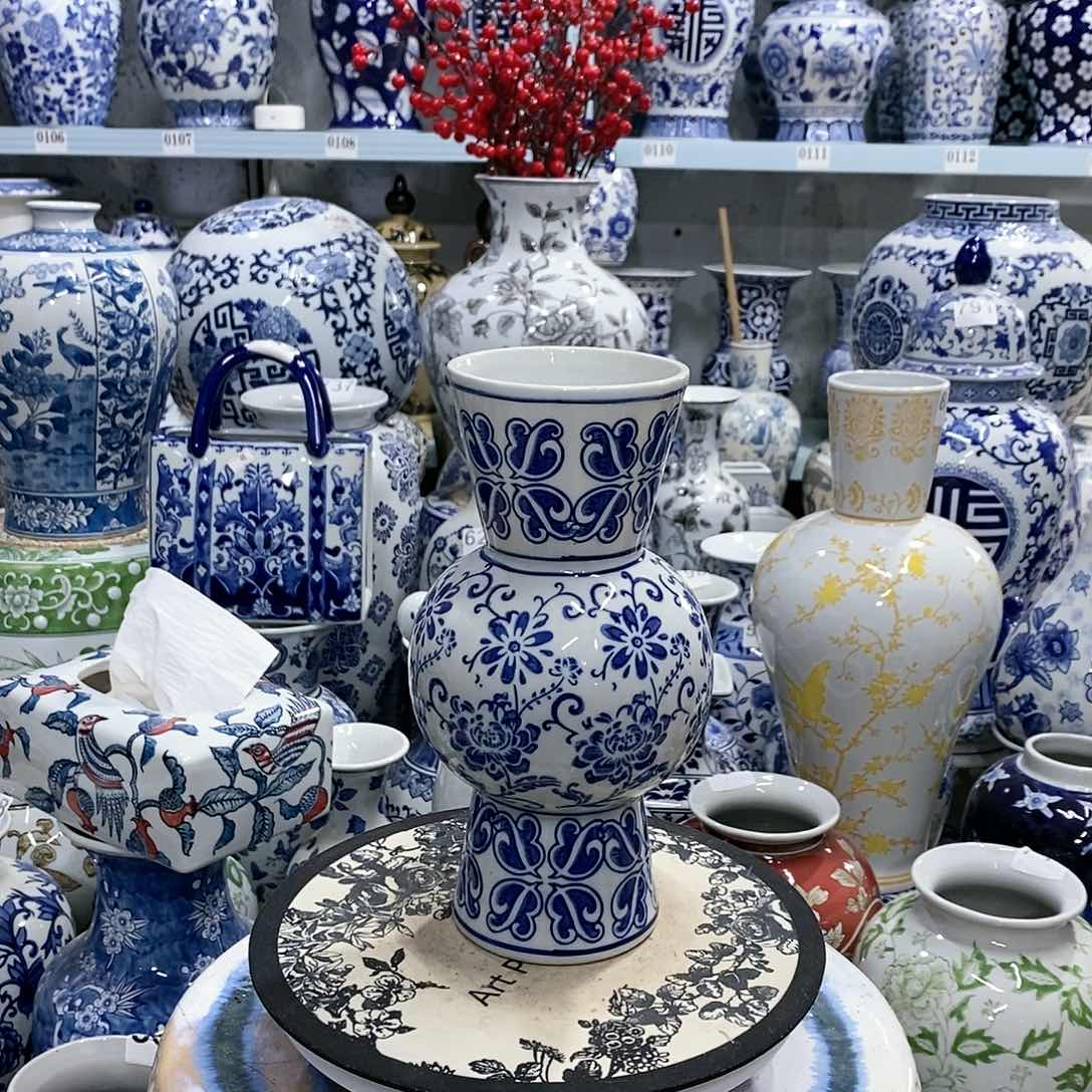 【闪购商品】摆件三节花瓶高度22……
