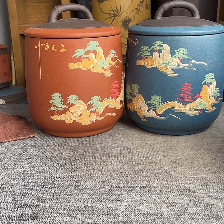 紫砂茶叶罐茶叶罐