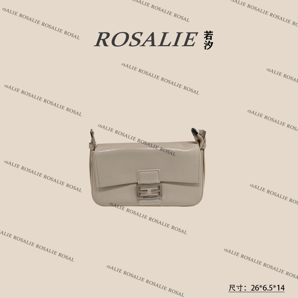 【若汐Rosalie】SKL-7320-米白轻奢时尚气质百搭女士包包
