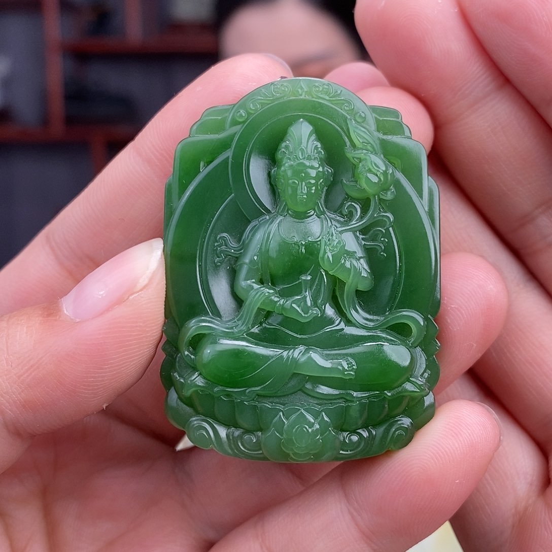 和田玉挂件未镶嵌