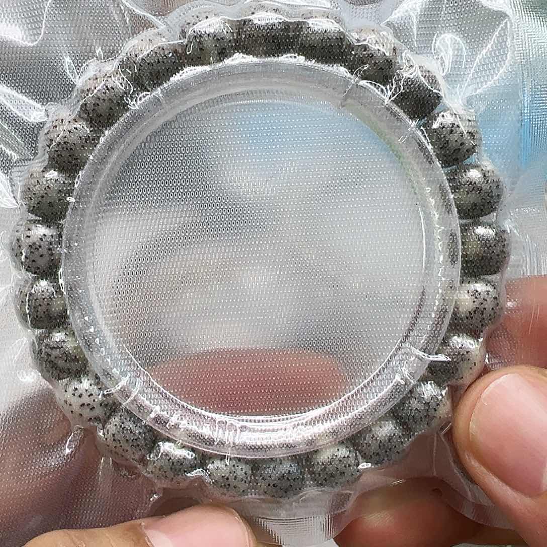 星月菩提手串71高端卡姿兰大眼睛石玉星月菩提单圈9