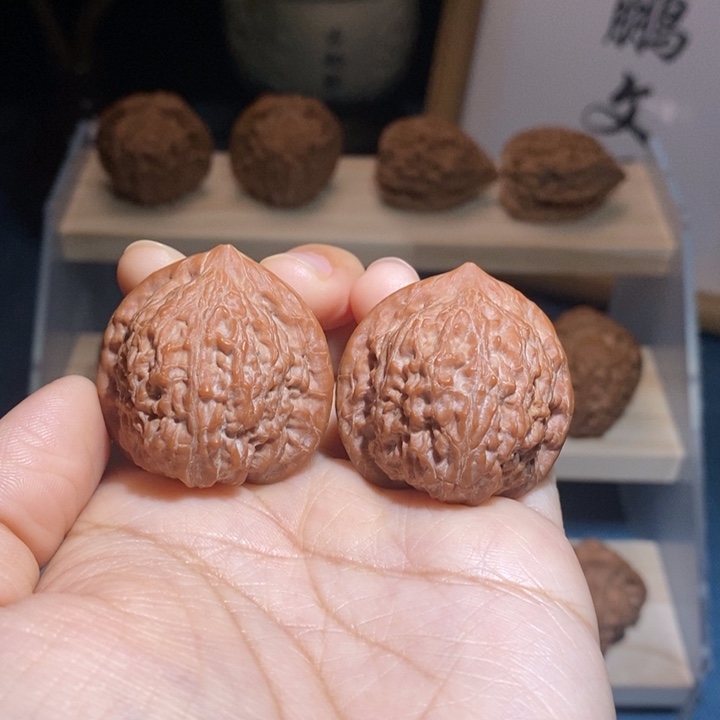 吊坠文玩核桃七步沟