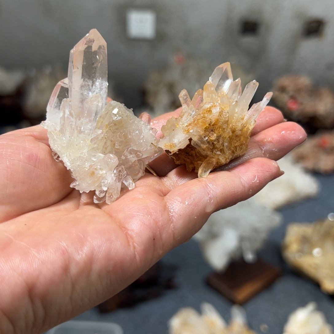 小***呀未镶嵌珠宝半成品水晶