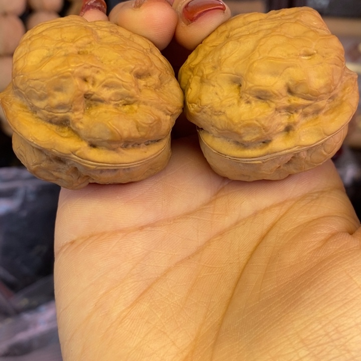 灵***司文玩核桃吊坠50微瑕金蝉疙瘩包