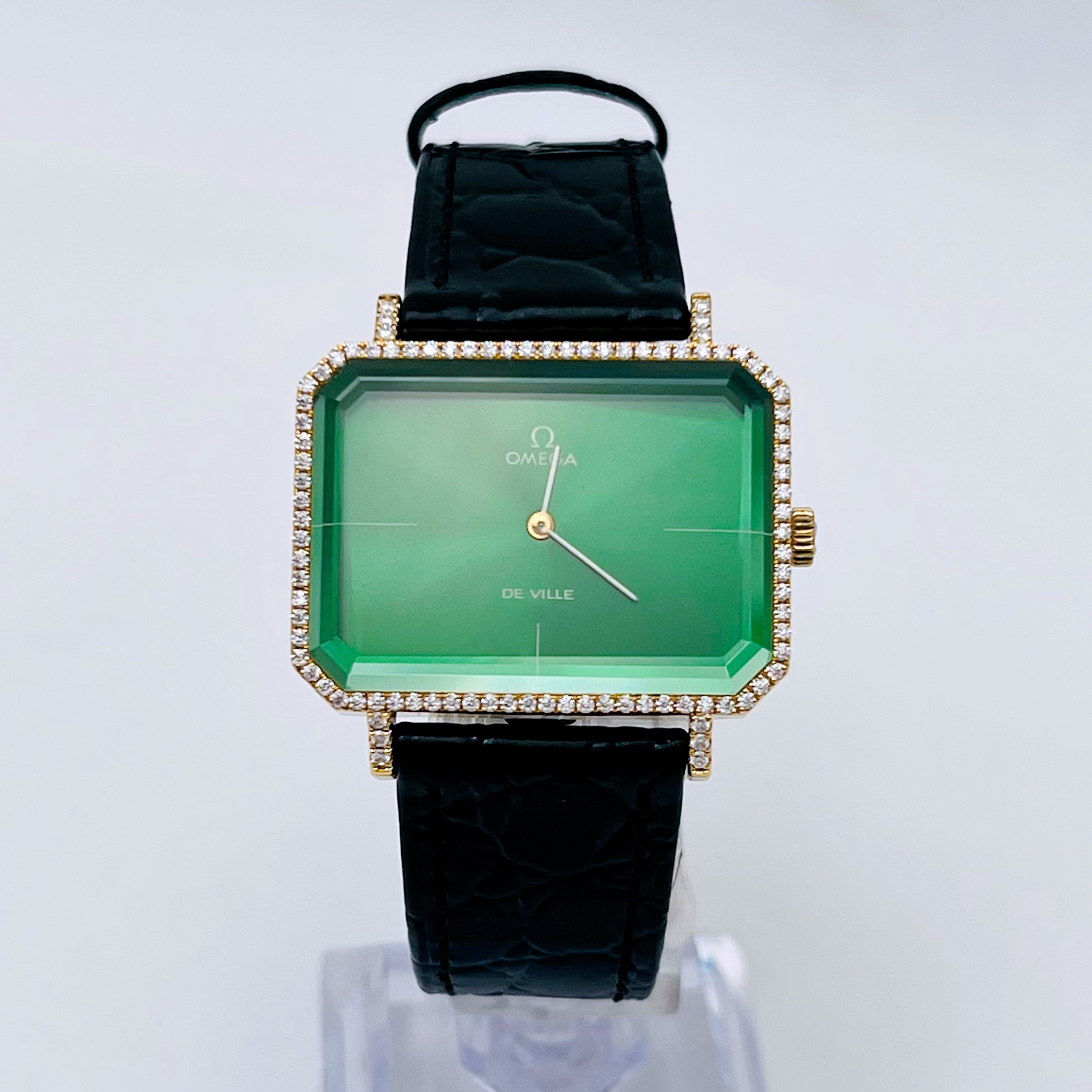 95新 Omega/欧米茄 寄卖欧米茄22125手动机械瑞士名表赠表带