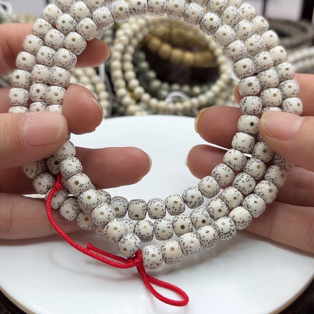 星月菩提手串87大眼睛留白