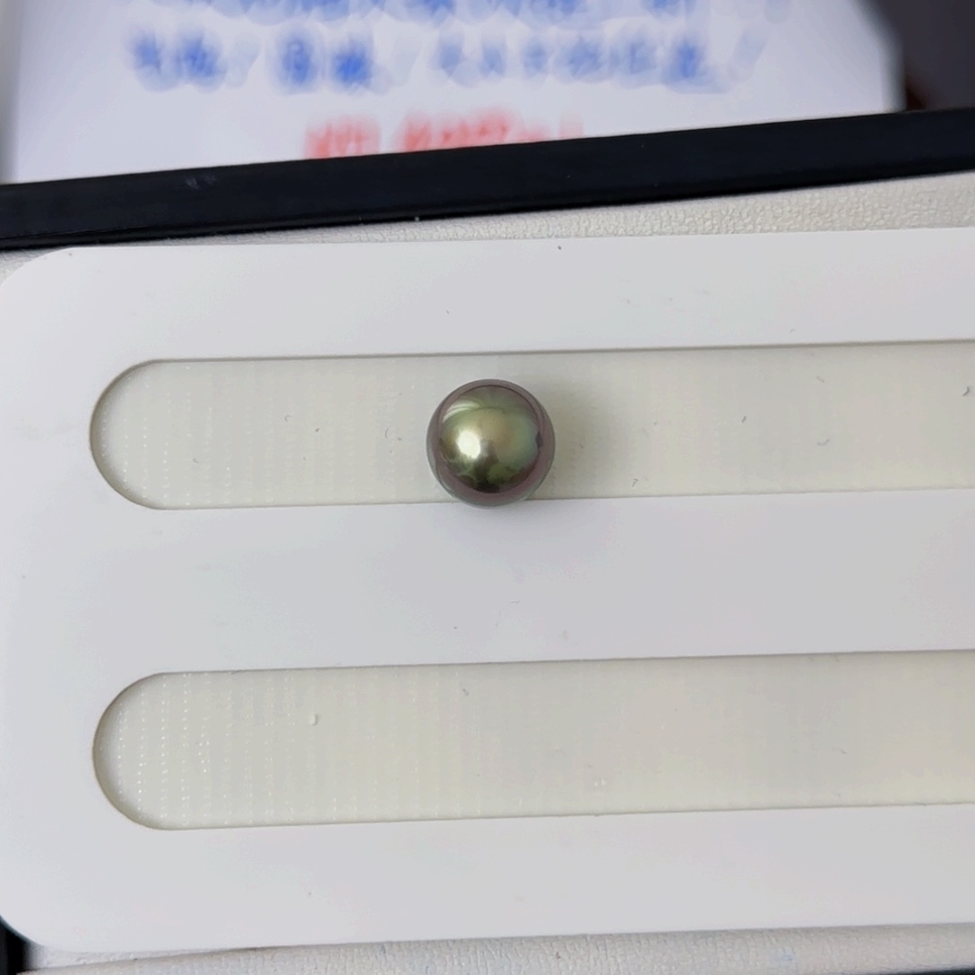 海水珍珠裸珠未镶嵌大溪地裸珠10-11mm可定制爱