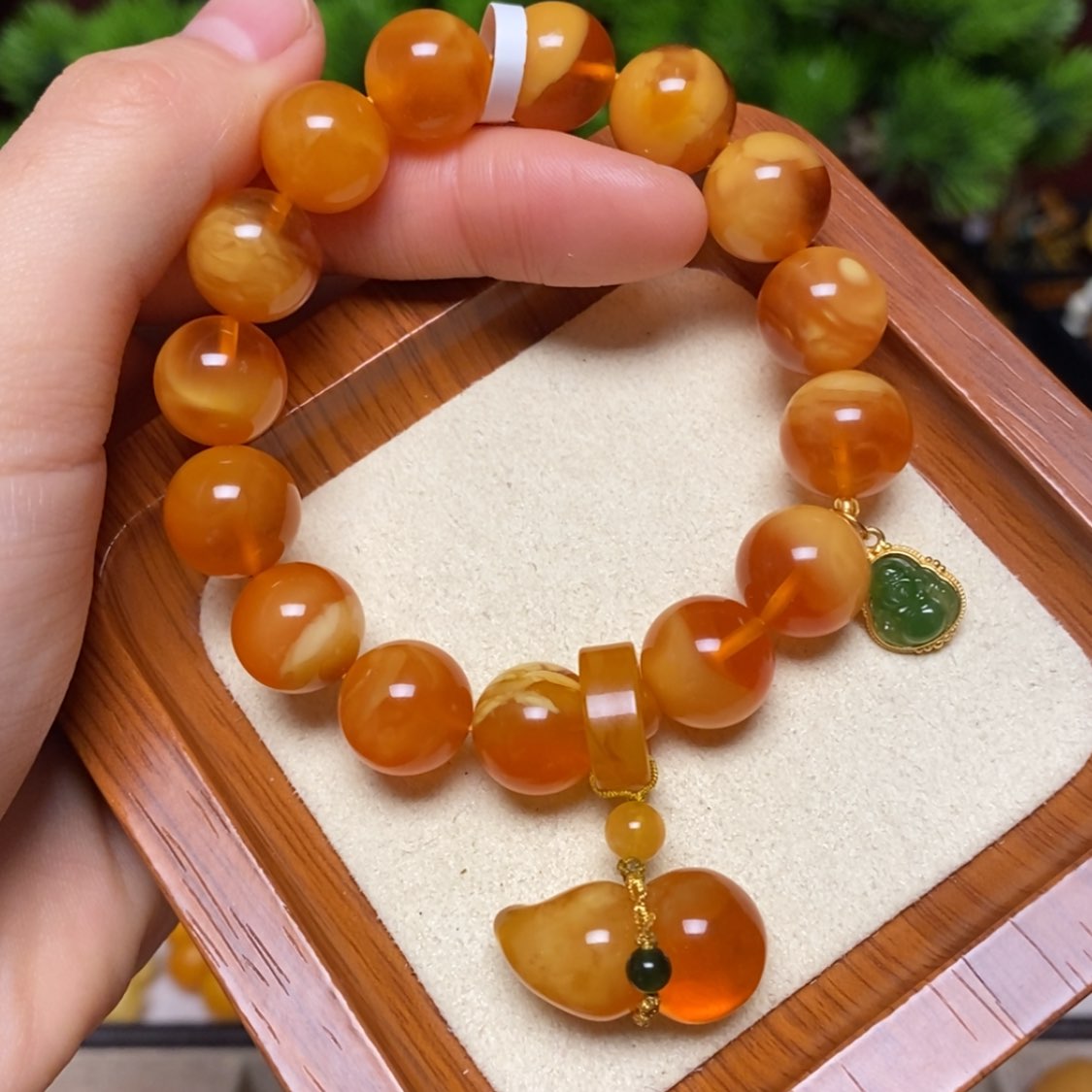 【闪购商品】手链蜜蜡未镶嵌手串