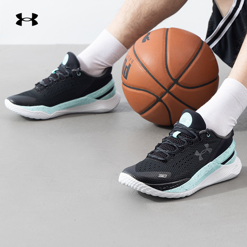 UA安德玛男女同款篮球鞋新款户外训练缓震透气轻便运动鞋3026276
