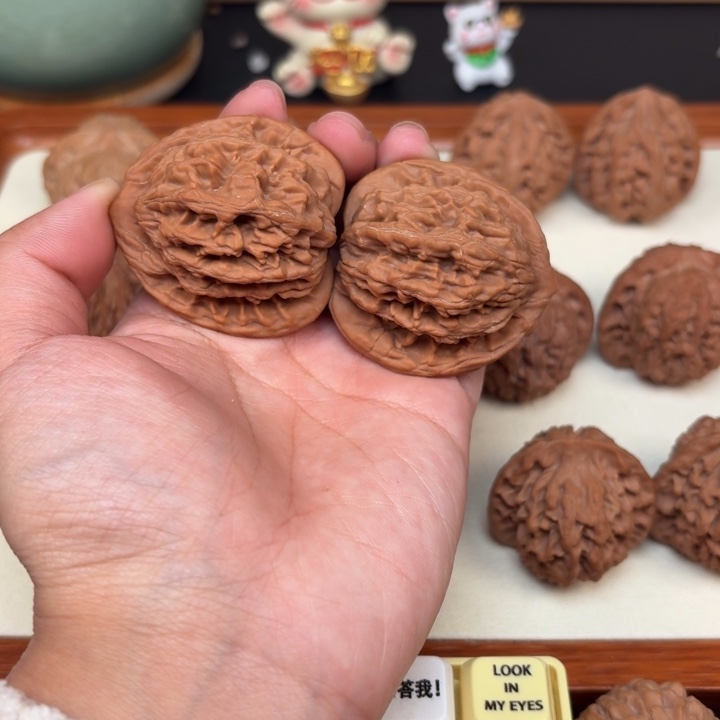 把件文玩核桃全品虎头43