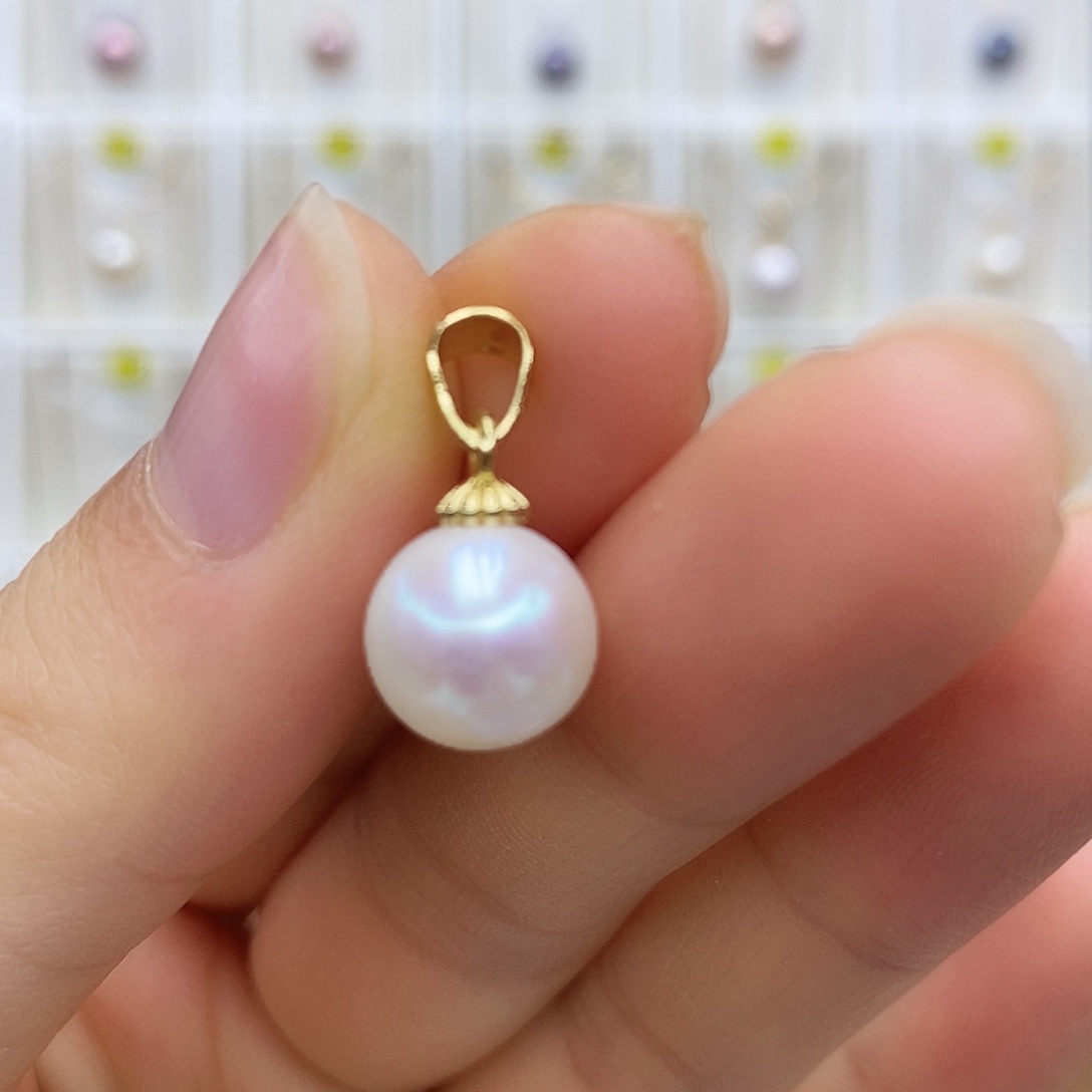 淡水珍珠未镶嵌吊坠(不含链)