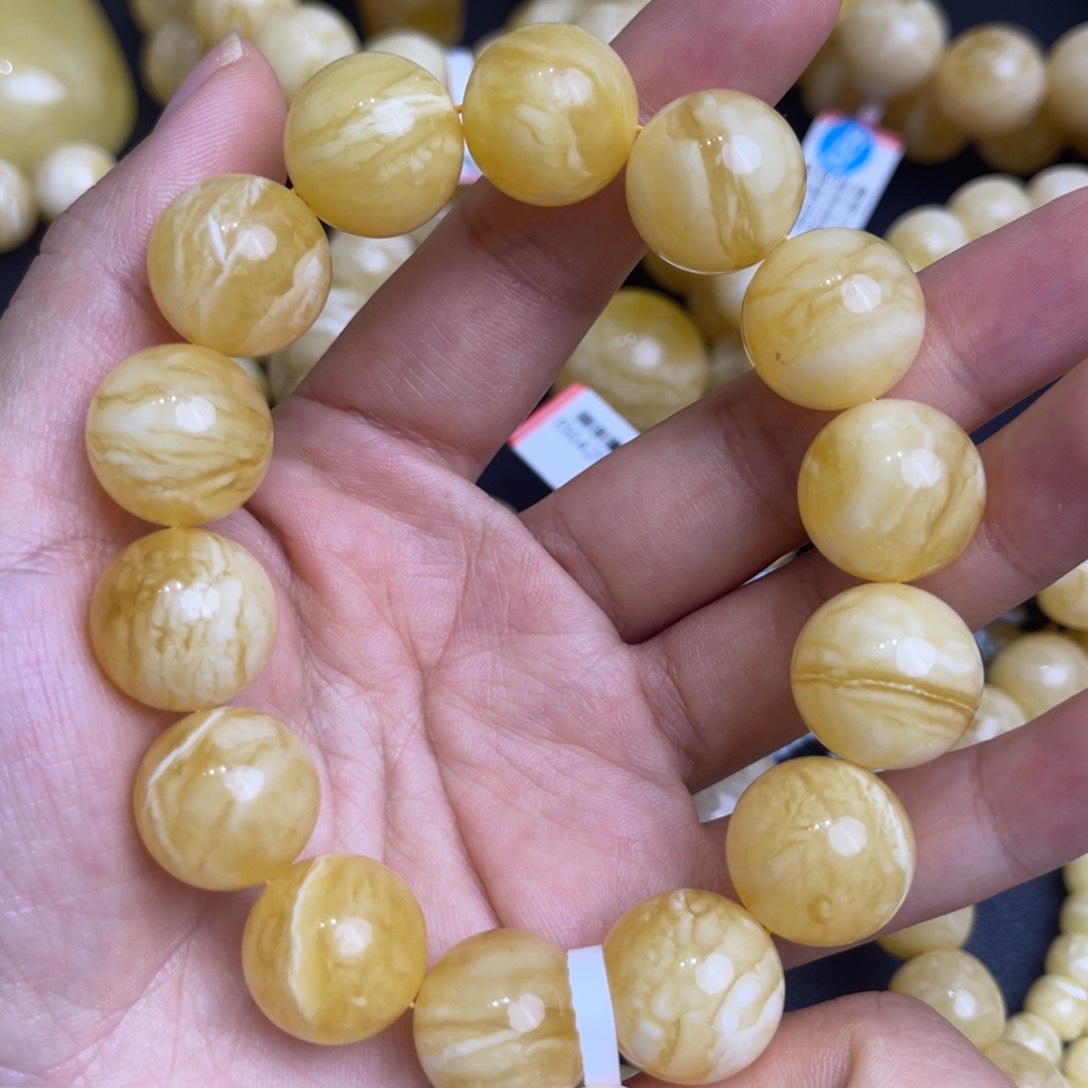 裸石琥珀未镶嵌尺寸16