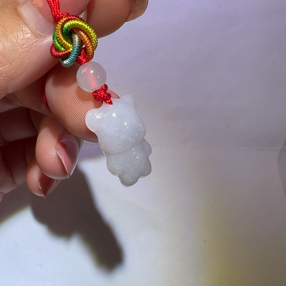 翡翠颈饰未镶嵌吊坠