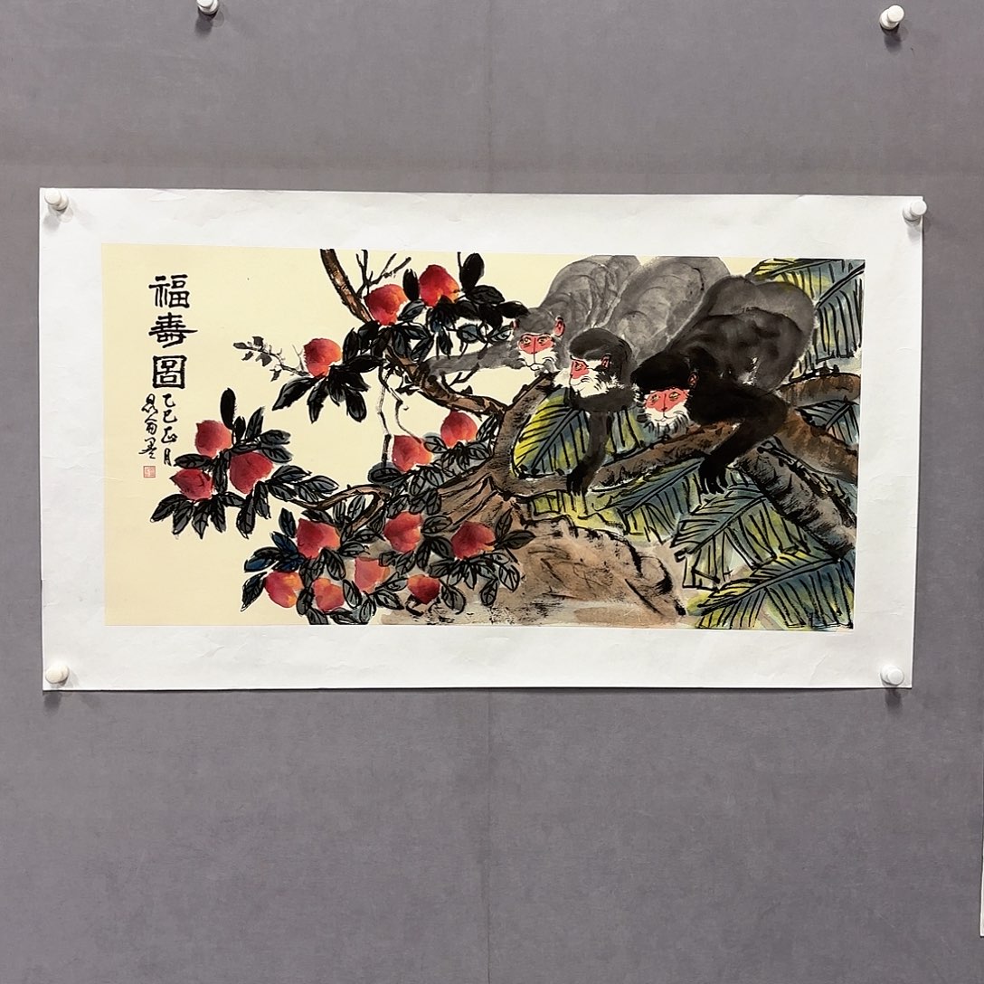 国画国画纯手绘作品请放心去藏