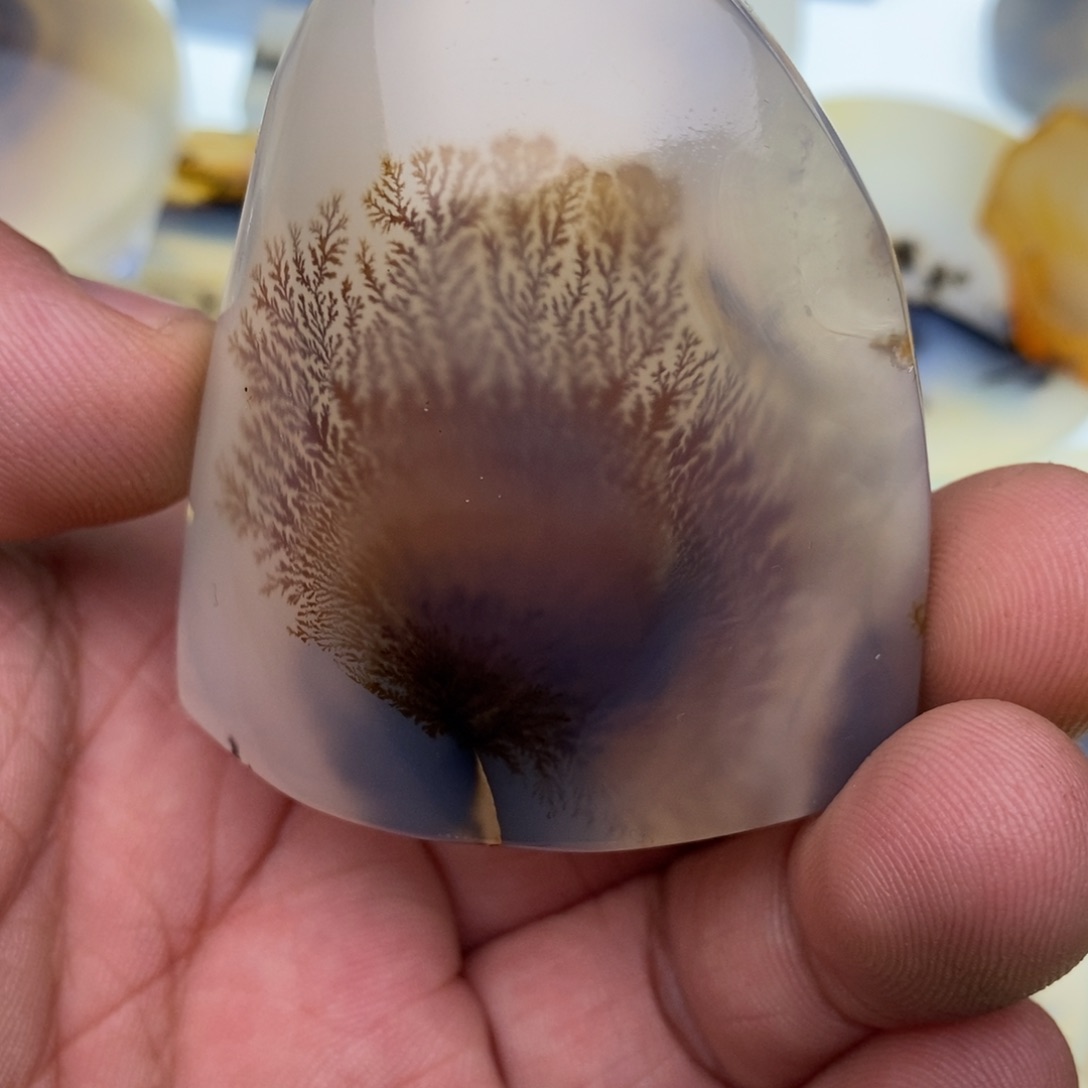 玛瑙/玉髓牌子足银镀金镶嵌木*