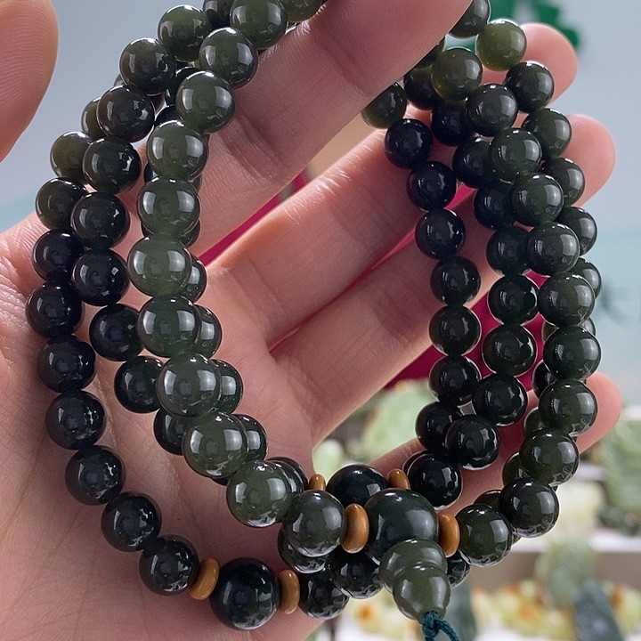 和田玉手链未镶嵌