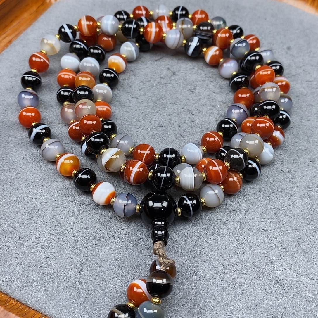 玛瑙/玉髓未镶嵌手链