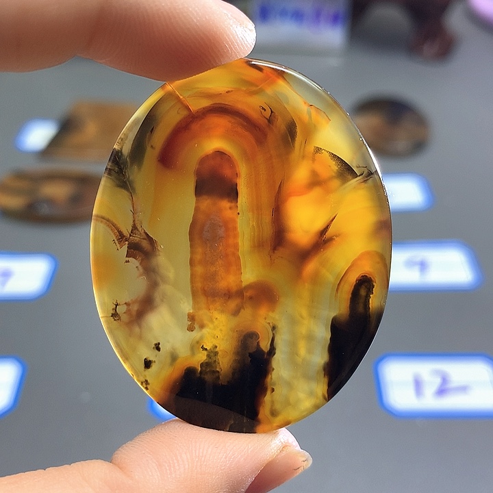 未镶嵌颈饰玛瑙/玉髓