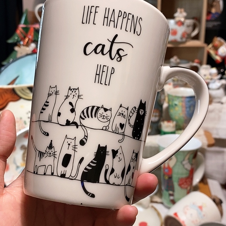 大号马克杯猫猫马克杯……………