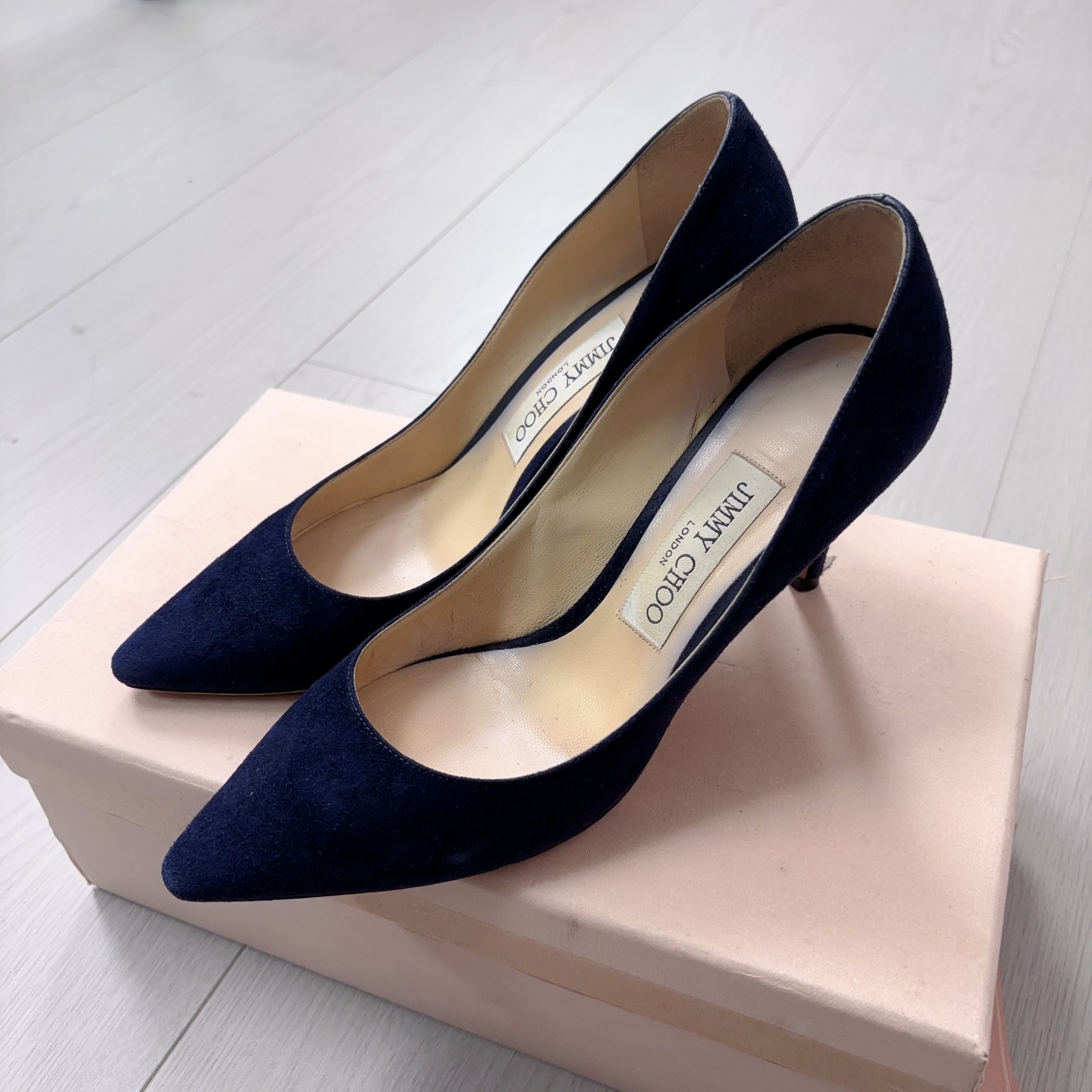 95新 JIMMY CHOO/吉米周  JIMMYCHOO高跟鞋37码/ 250407ZSXHC02