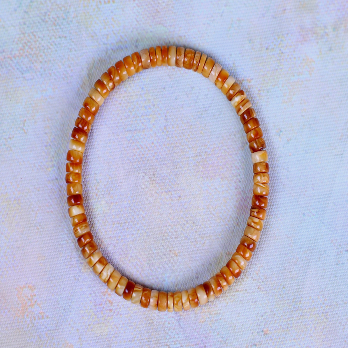 5mm纯天然沁蜡手串。