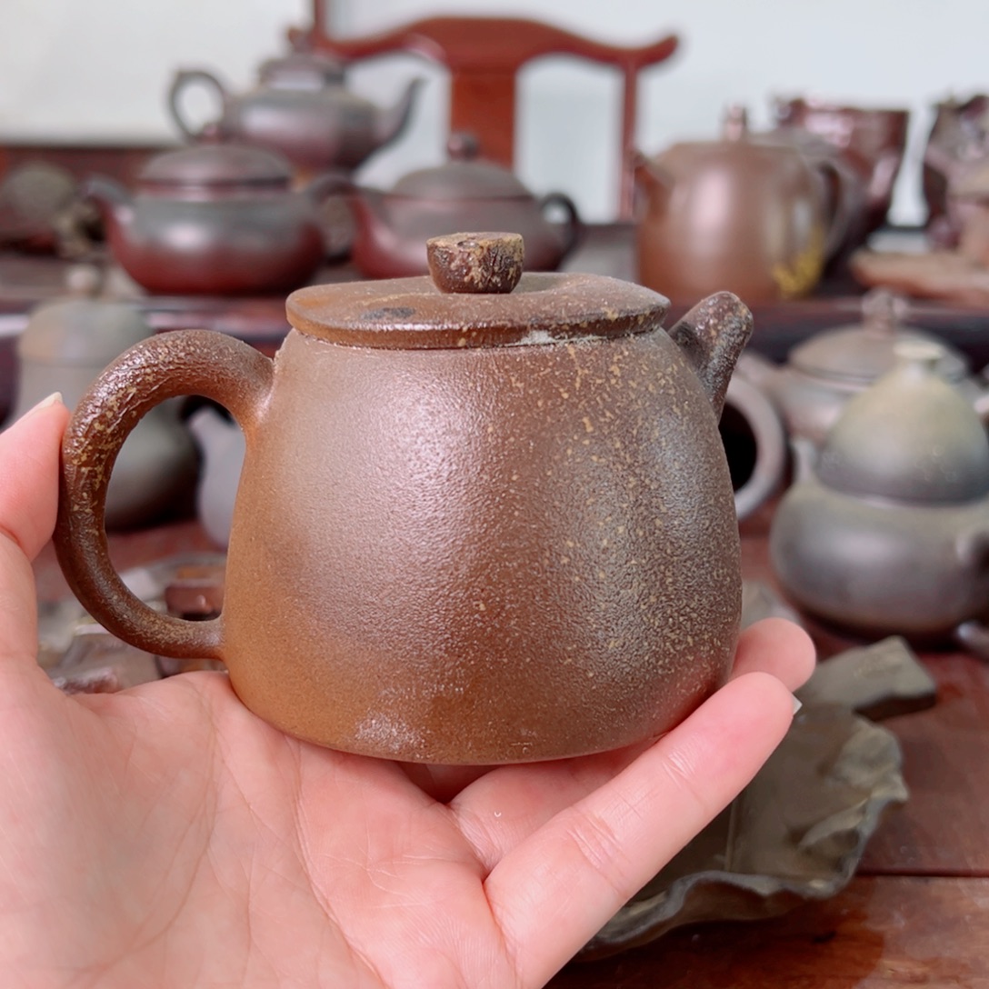 虎***威坭兴陶贵台龙窑柴烧茶器A41