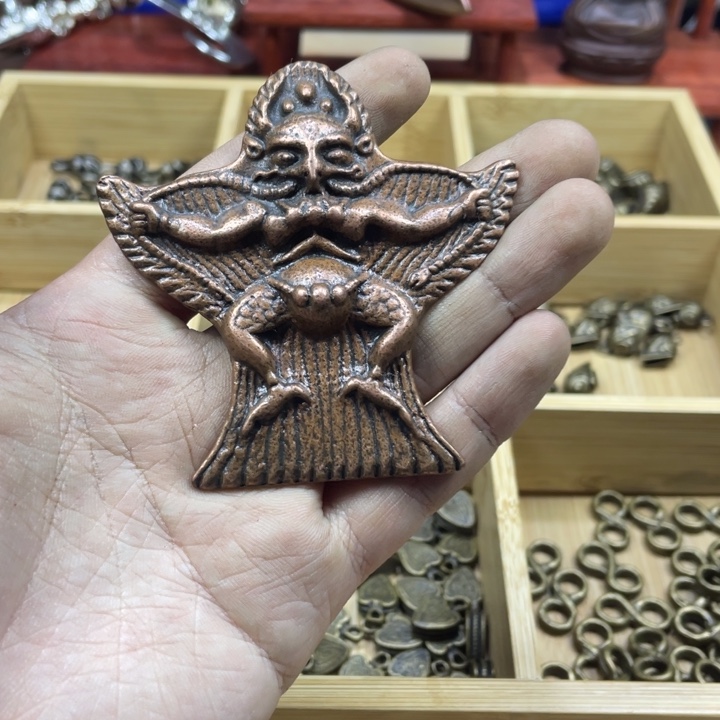 藏传紫利马大棚鸟一个手工翻砂