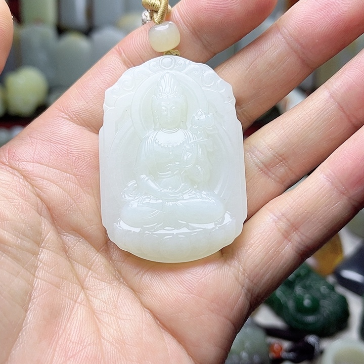 和田玉挂件未镶嵌