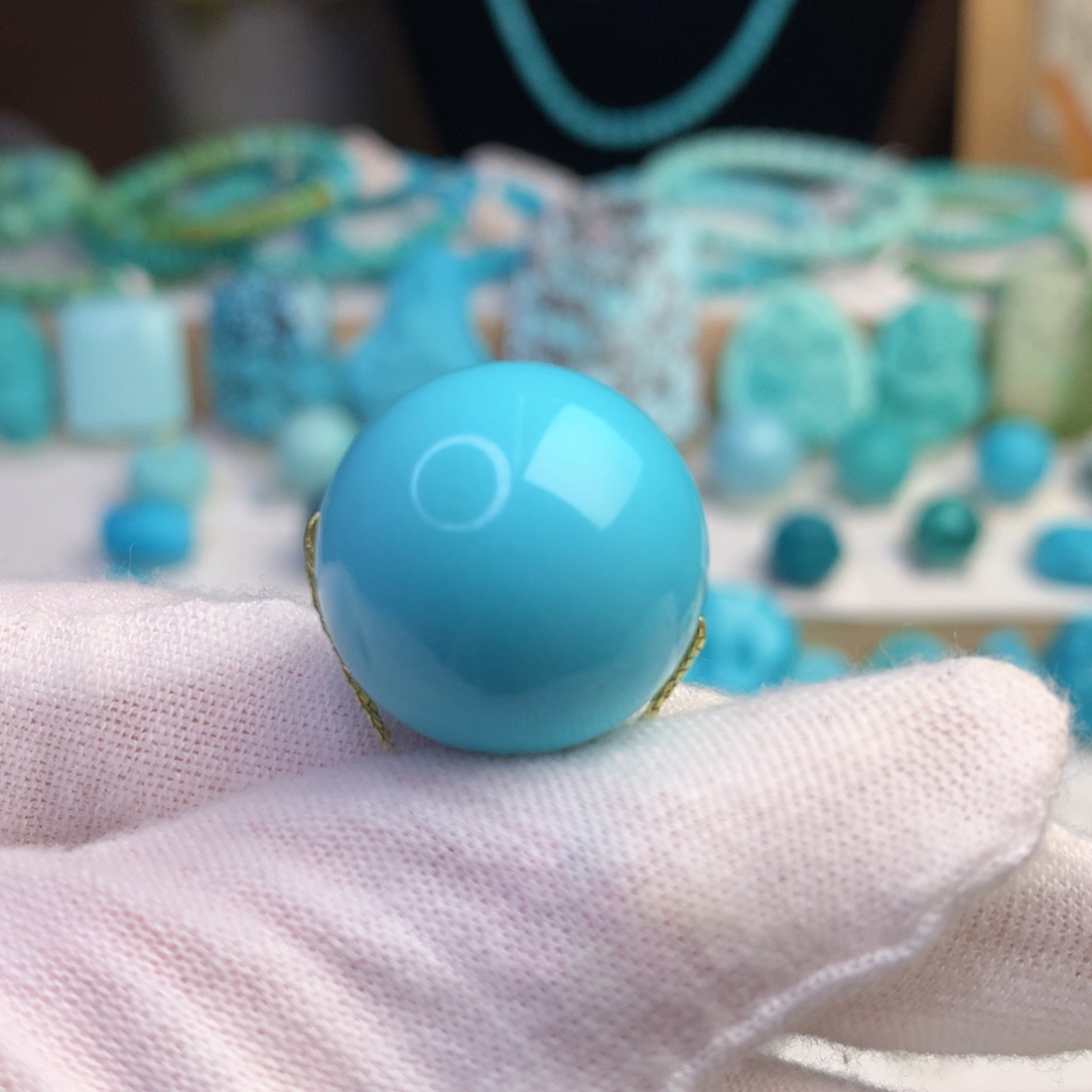 绿松石珠宝奇石未镶嵌