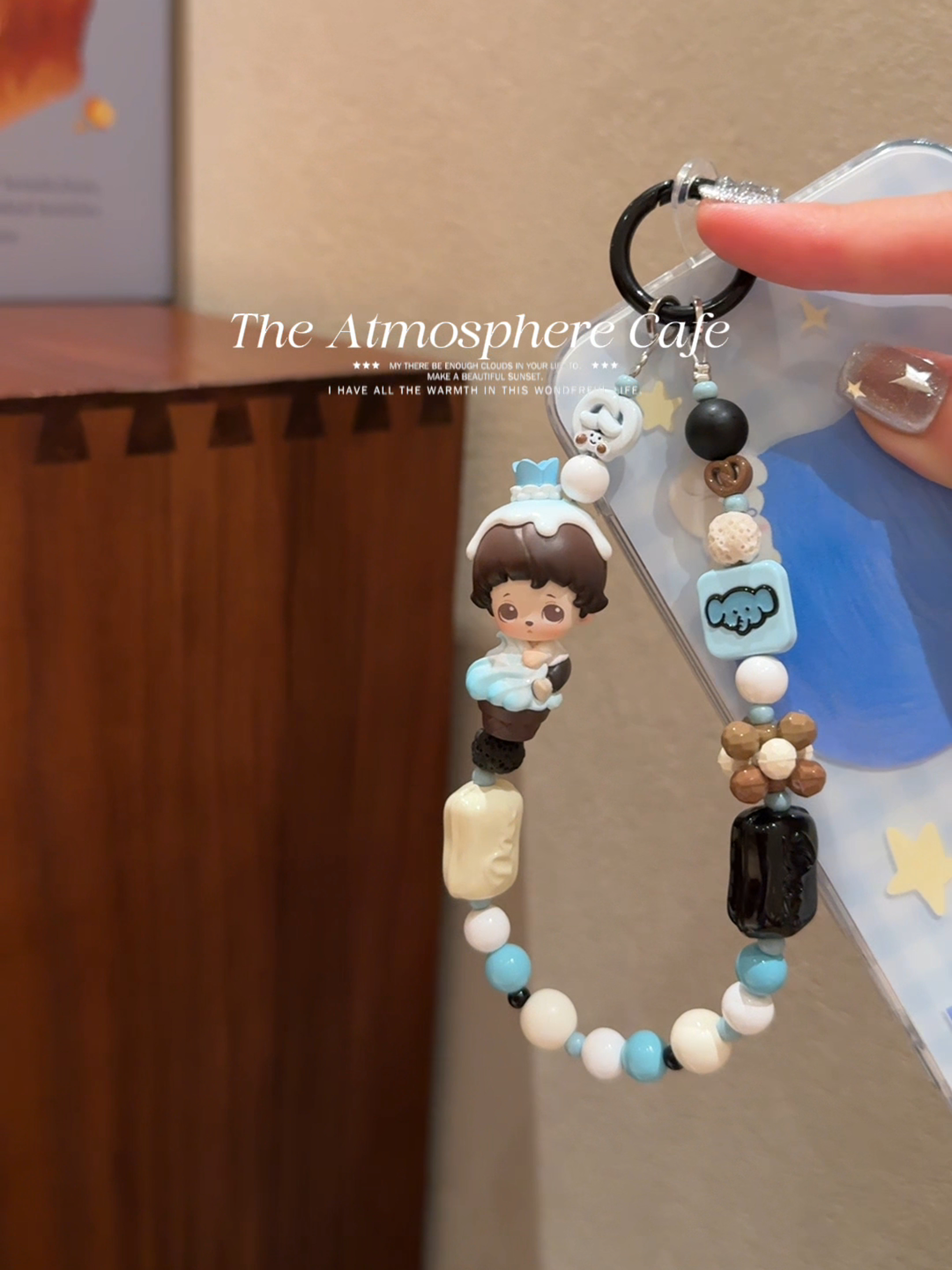 瑕疵【BJLTS】潮玩手机壳挂件DIY饰品挂饰创意个性可爱手机链BJLTS