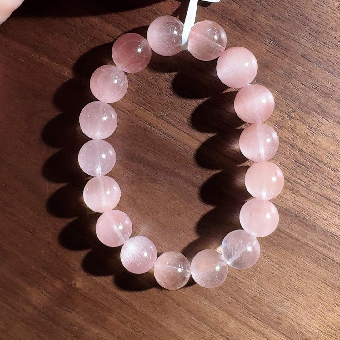 未镶嵌手链水晶星*。天然水晶手串星辰11+