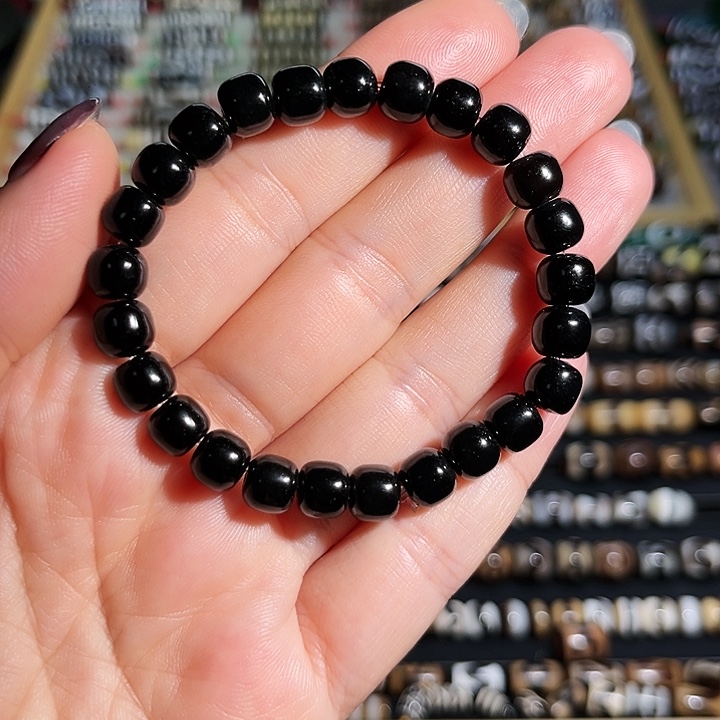 柚***i玛瑙/玉髓合金手链