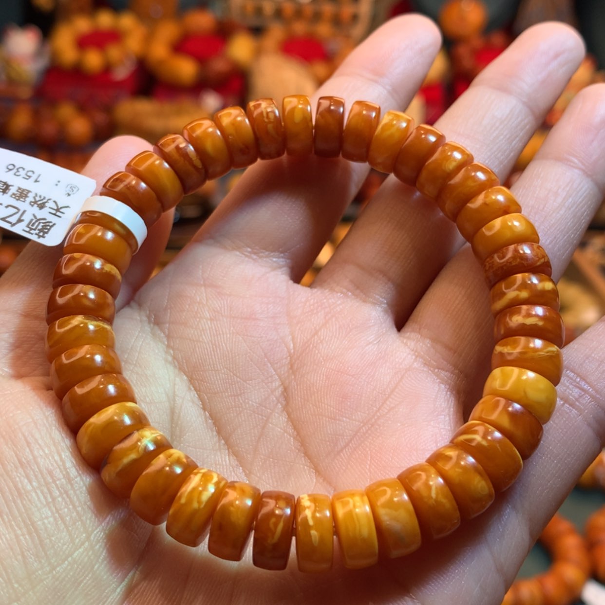 【闪购商品】蜜蜡手串未镶嵌蜜蜡手串