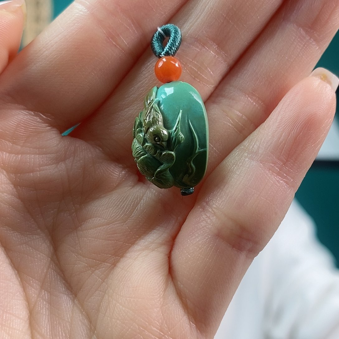 绿松石珠宝奇石未镶嵌