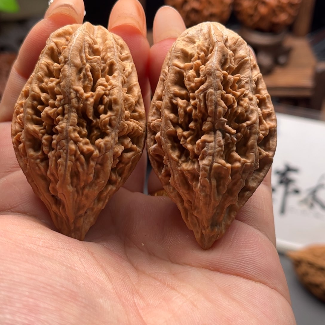 文玩核桃把件关东木子家楸大胖29