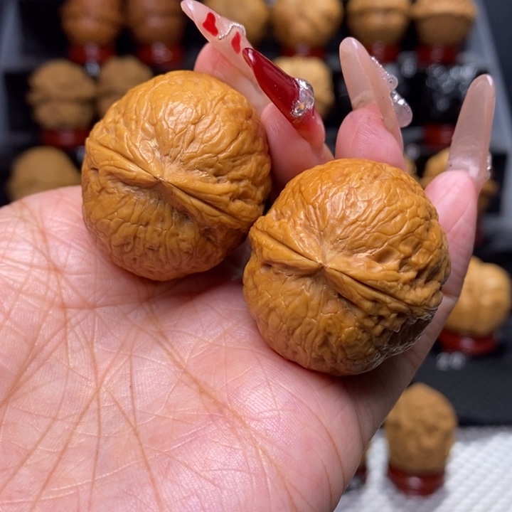 文玩核桃把件胖头陀45号