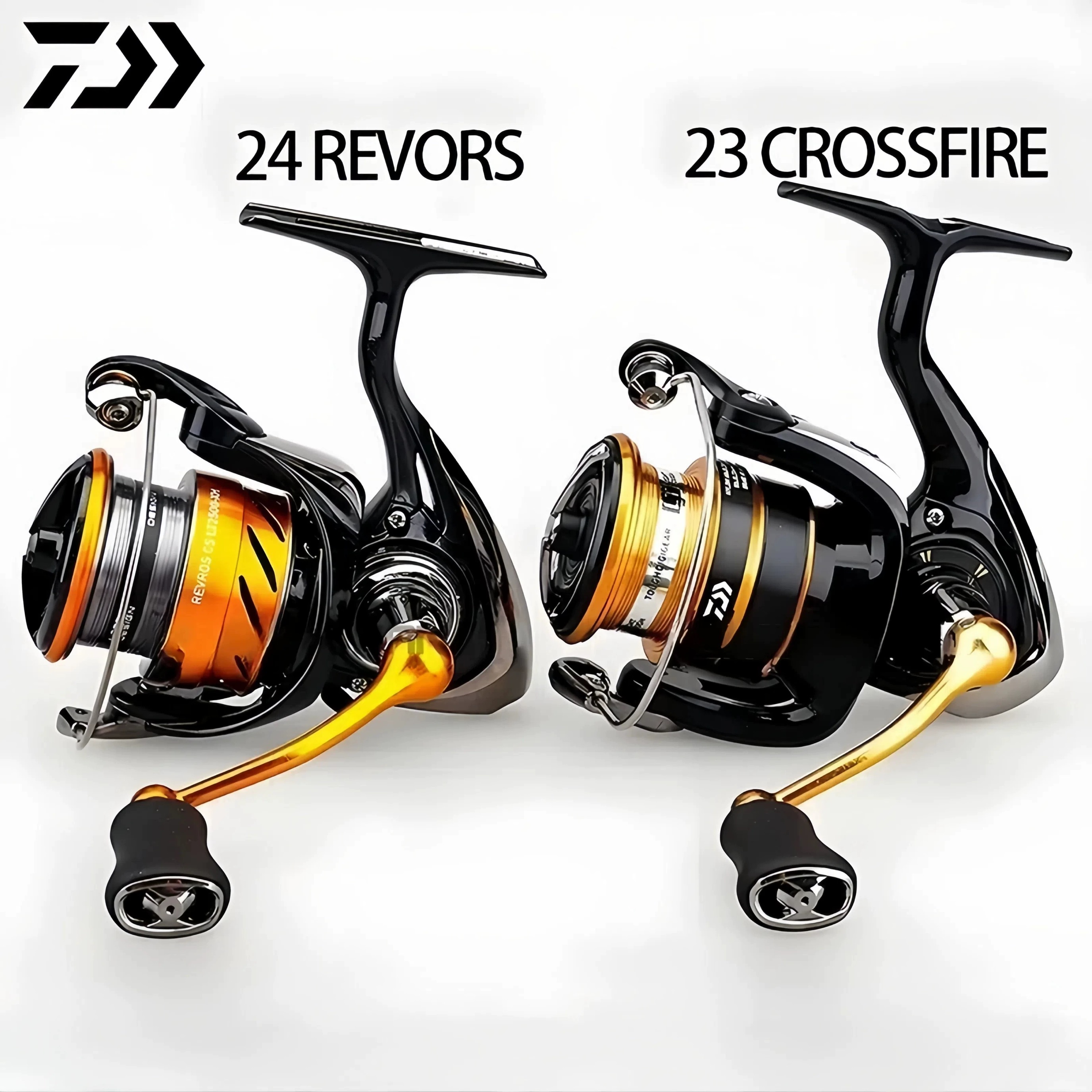 达亿瓦23款CROSSFIRE LT穿越火线纺车轮达瓦24款REVROS斜口纺车轮