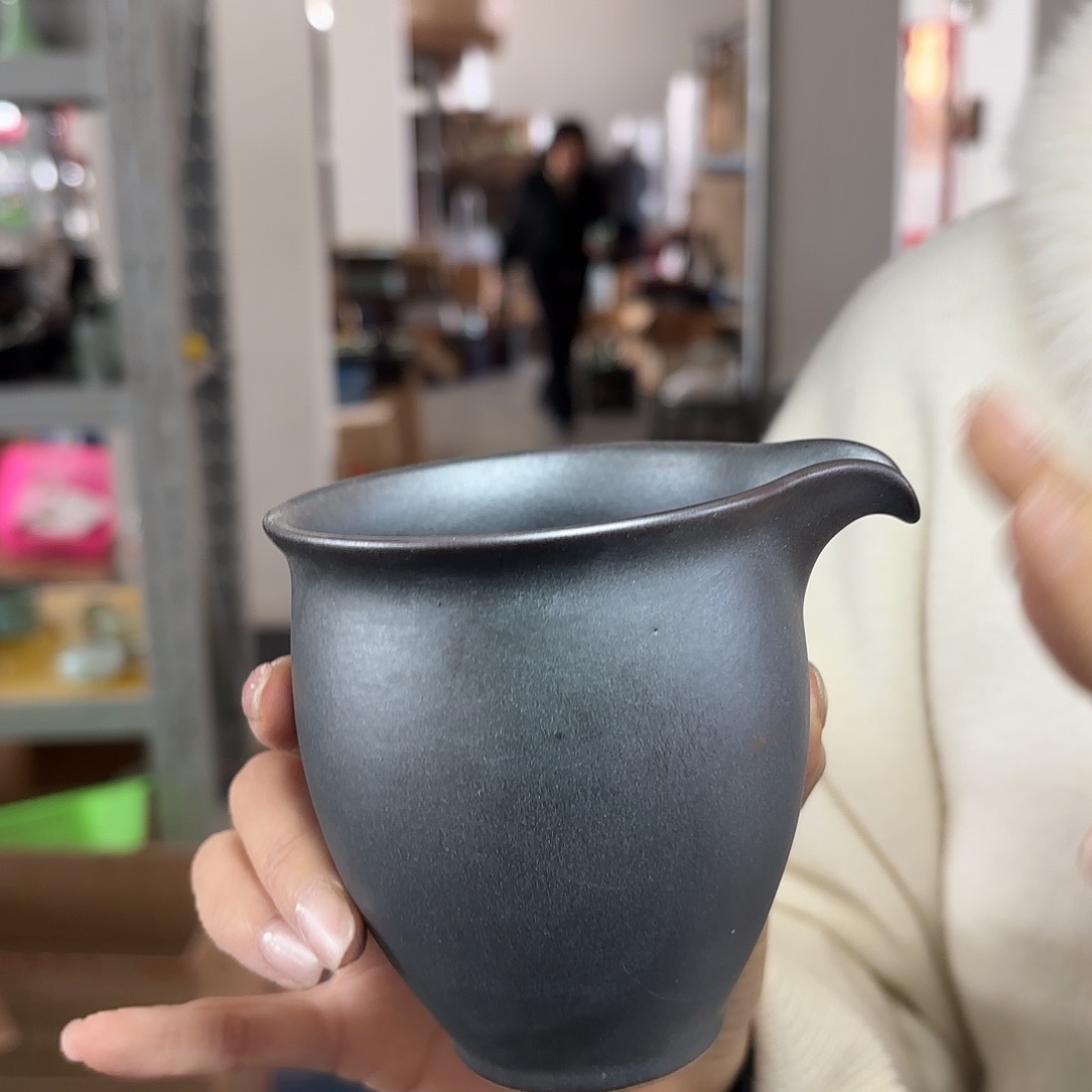 龙泉云间青瓷小米茶器
