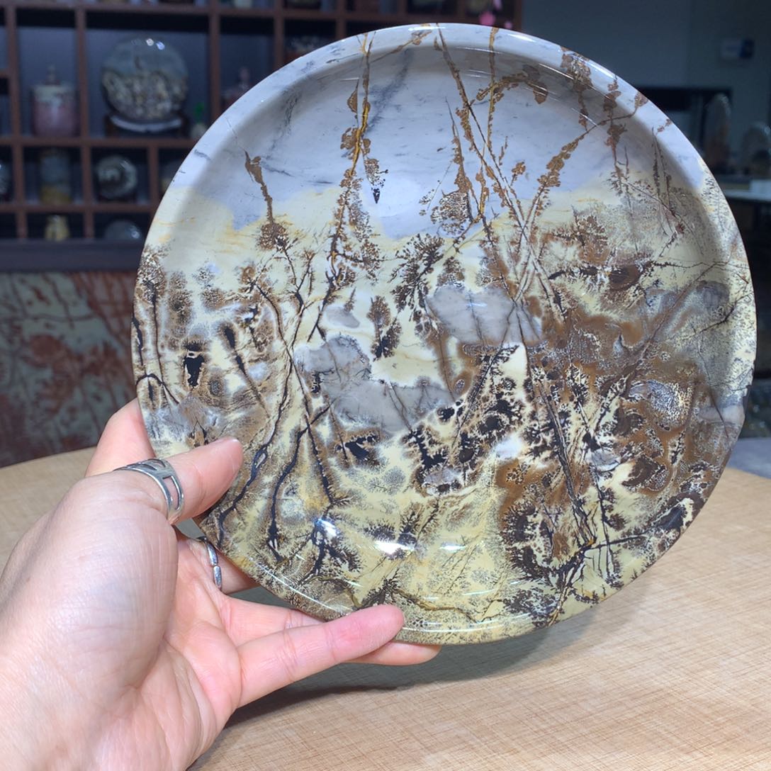 紫砂广西国画石，观赏