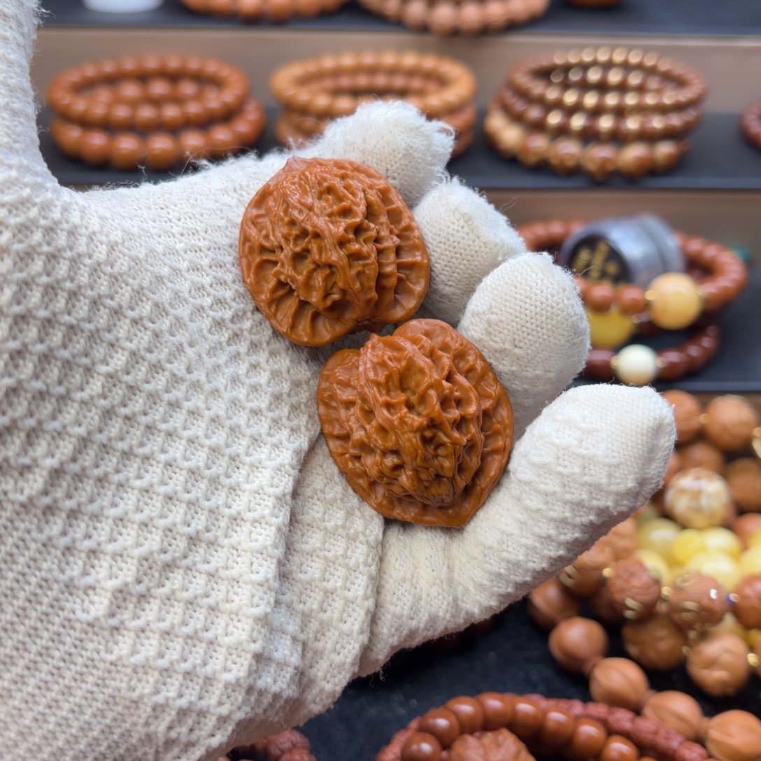 熬***把件文玩核桃猴头已打底