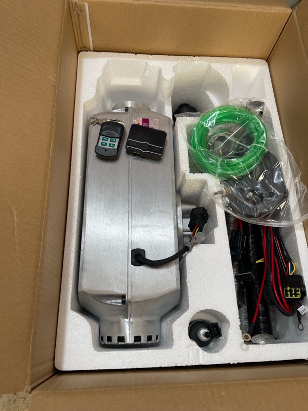 驻车空气燃油加热器12v24v5000W货车车载取暖器