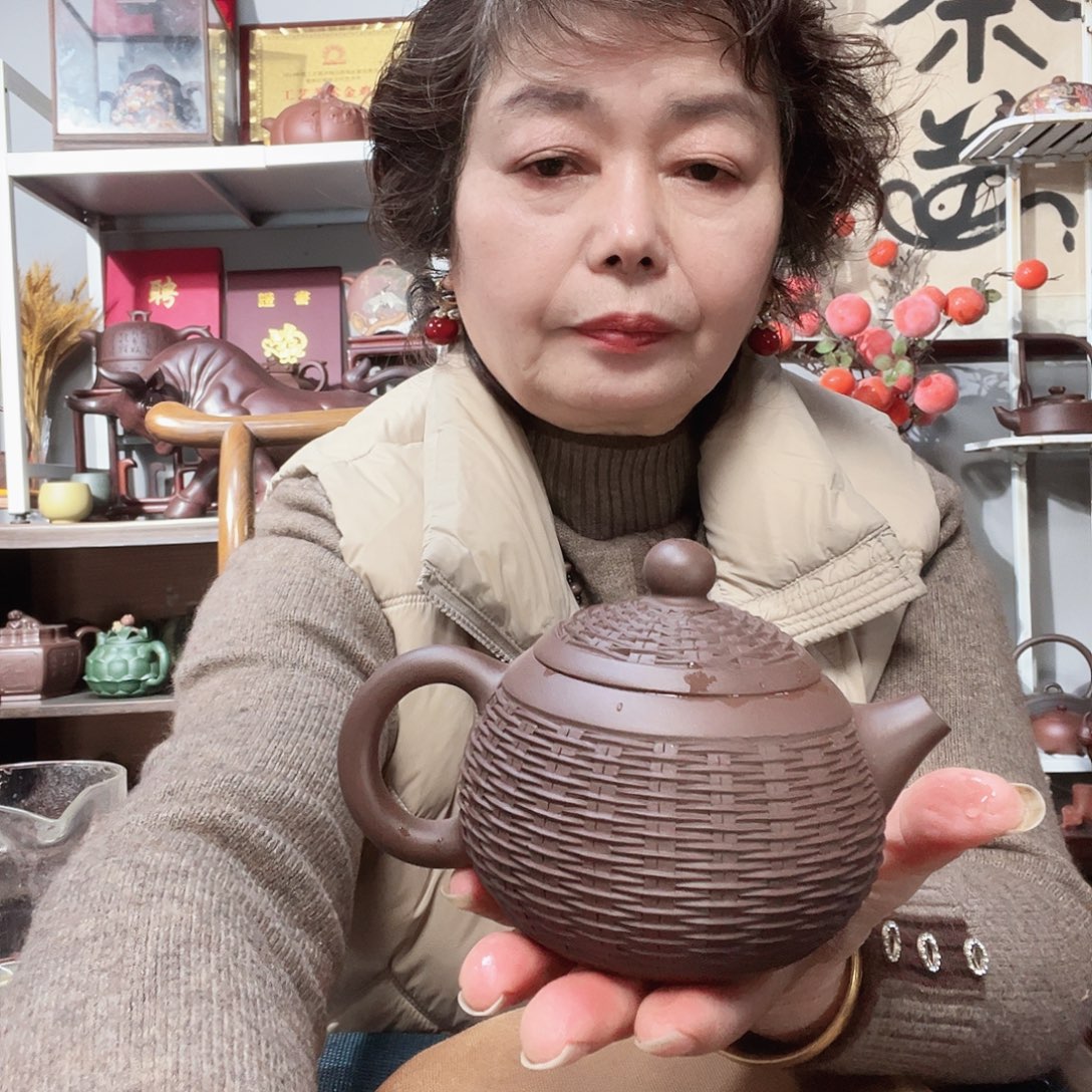 陈***勇茶壶紫泥原矿紫砂壶