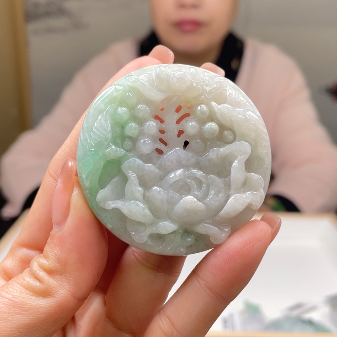 翡翠吊坠(不含链)未镶嵌