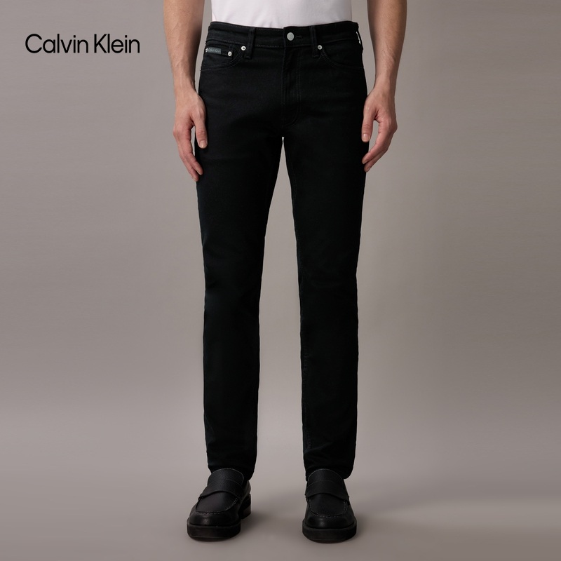 CK Jeans25春夏新款男士经典休闲通勤修身微弹牛仔裤40JM717