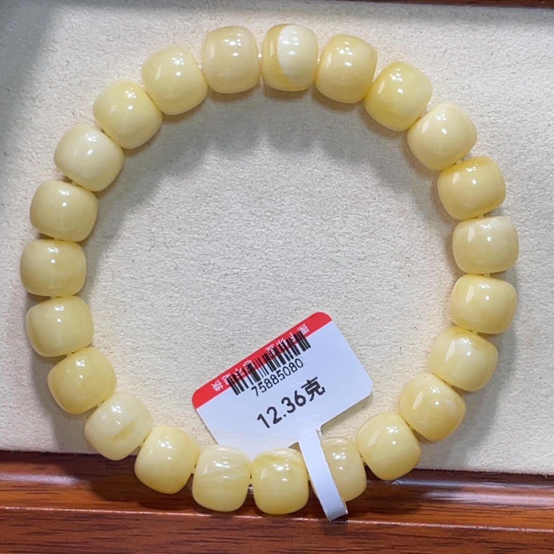 蜜蜡手链未镶嵌蜜蜡